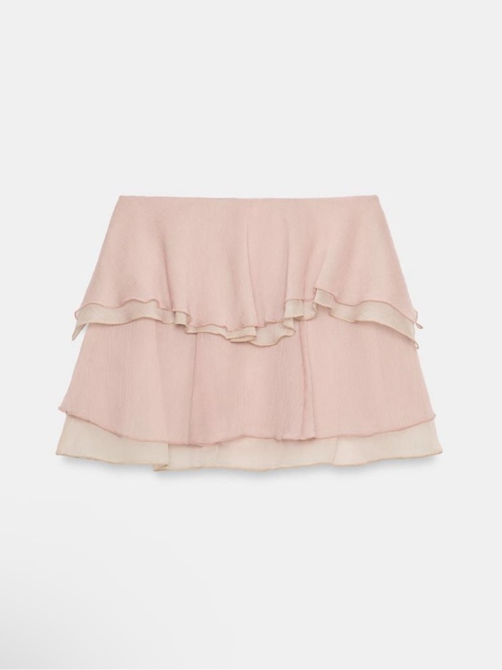 Zara Ruffled Mini Skirt - Picture 10 of 14